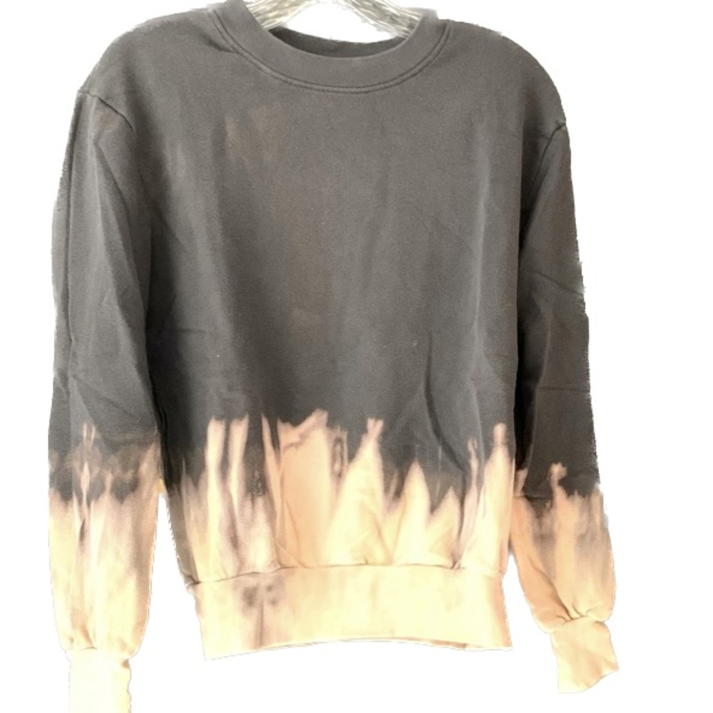 Live & Let Dye Tie Dye Sweatshirt With Pink On Bottom